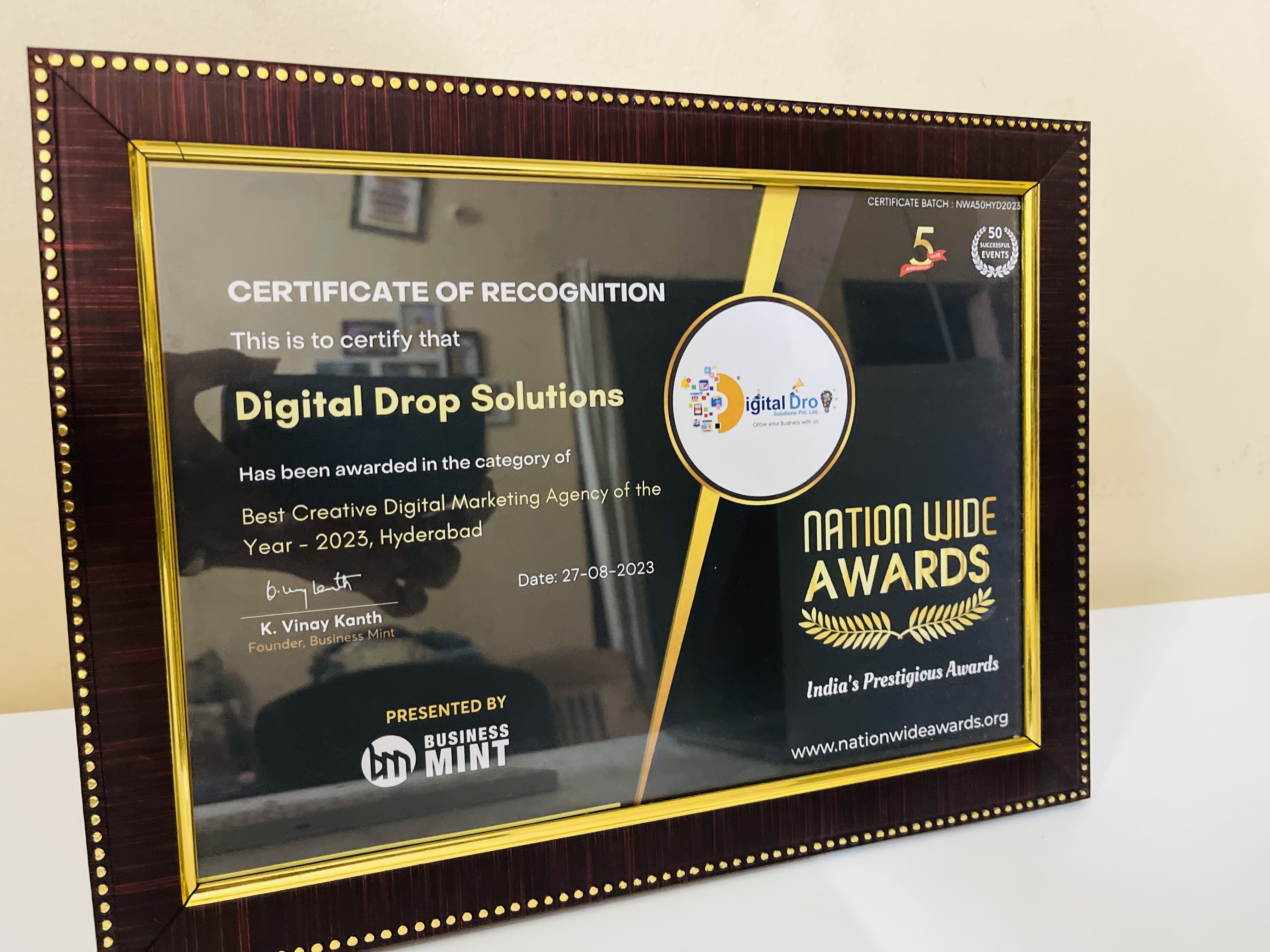 award image